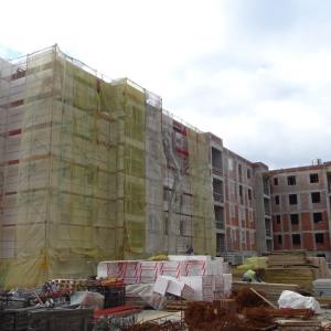 Urocze Nowe Miasto - zaawansowanie prac na koniec października
